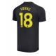 Everton Ashley Young #18 Replike Gostujuci Dres 2024-25 Kratak Rukav